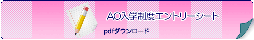 AO入学制度エントリーシートPDF